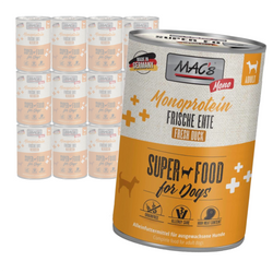 MAC's Dog Mokra Karma Monoproteinowa Z Kaczką 12x400g Dla Psów Skłonnych Do Alergii