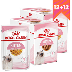 Royal Canin FHN Kitten Instinctive 24x85g Karma Mokra W Sosie Dla Kociąt Do 12 Miesiąca Życia 12+12 GRATIS