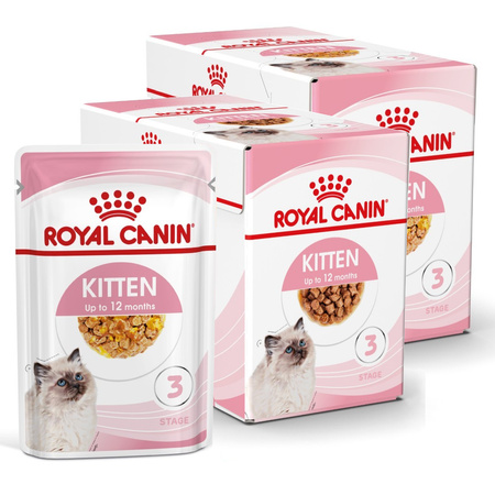 Royal Canin FHN Kitten Instinctive 24x85g Karma Mokra W Sosie i Galaretce Dla Kociąt Do 12 Miesiąca Życia