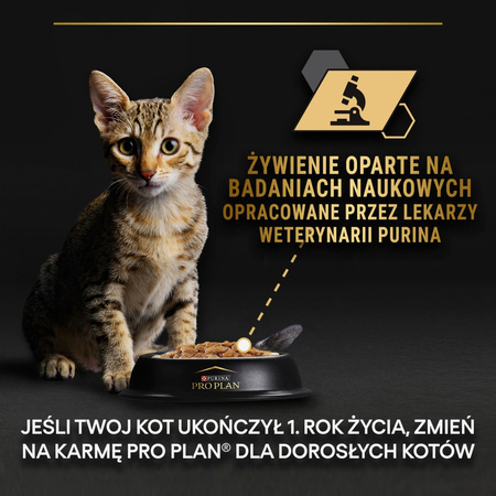 Purina Pro Plan Kitten Healthy Start 12x85g Mokra Karma Dla Kociąt Mus z Kurczakiem