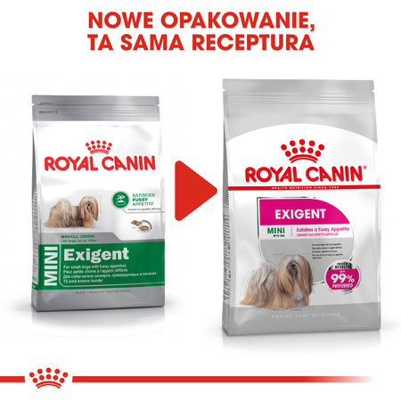 Royal Canin CCN Mini Exigent 3kg Karma Sucha Dla Psów Dorosłych Ras Małych Wybrednych