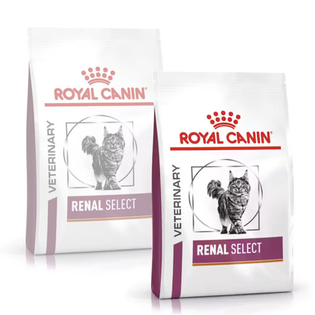 Royal Canin Veterinary Renal Select 2x400g Sucha Karma Dla Dorosłych Kotów Wspomagająca Funkcję Nerek