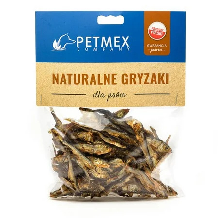 Petmex Suszone Szprotki 3x100g Naturalny Przysmak Dla Psa i Kota 2+1 GRATIS