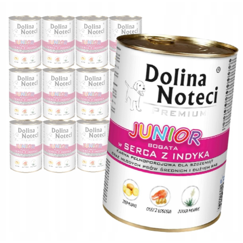 Dolina Noteci Premium Junior Bogata W Serca Indyka
