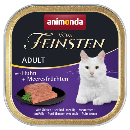 Animonda Vom Feinsten Adult 8x100g Mokra Karma dla Kota Mix Smaków