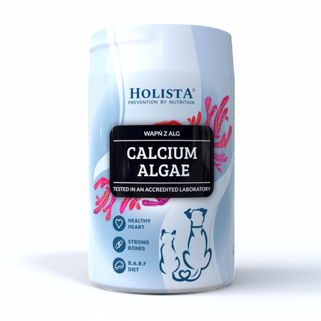 Holista Calcium Algae 200g Naturalny Wapń z Alg Dla Psów i Kotów Wsparcie Kości i Diety BARF