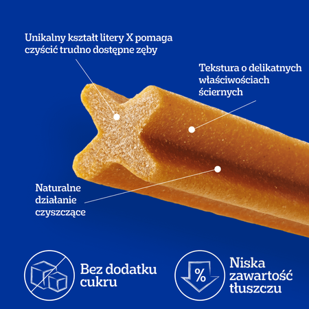 PEDIGREE DentaStix 4 x 28 sztuk Duże Rasy Psów Przysmak Dentystyczny