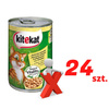 KITEKAT Mokra Karma Dla Kotów Z Kurczakiem Puszka 24x 400g