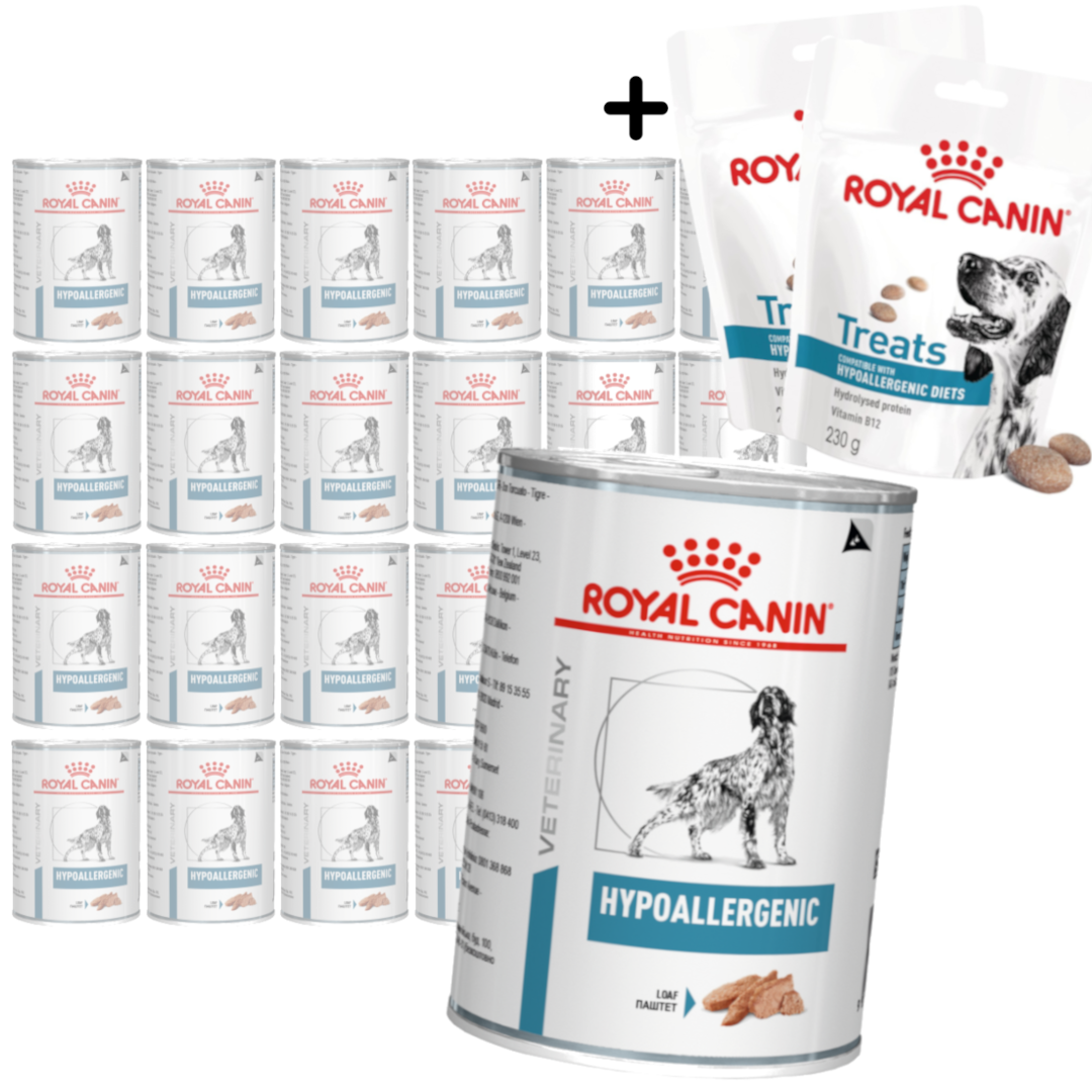 Royal Canin Veterinary VHN Dog Hypoallergenic Mokra Karma Pasztet Dla Psów z Nietolerancją Pokarmową
