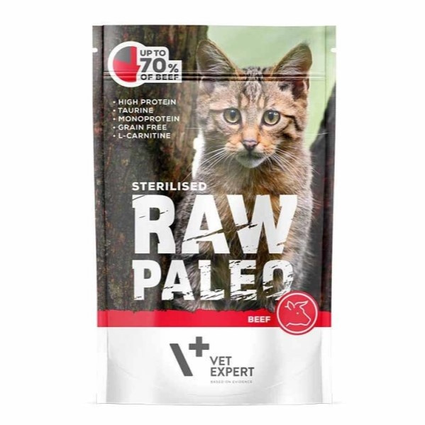 Vetexpert Raw Paleo Sterilised Wołowina