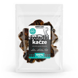 Uniszki Żołądki Kacze Naturalny Przysmak Gryzak Dla Psa 150g