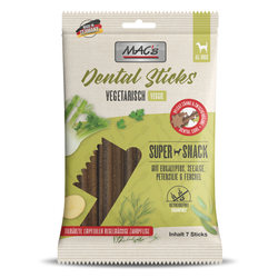 Mac's Dog Dental Stick Vegetarian 180g Bezzbożowy Przysmak Dentystyczny Dla Psa