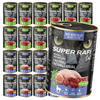 Super Rafi Cat 24x400g Bezzbożowa Mokra Karma Dla Kotów Mix 2 Smaków