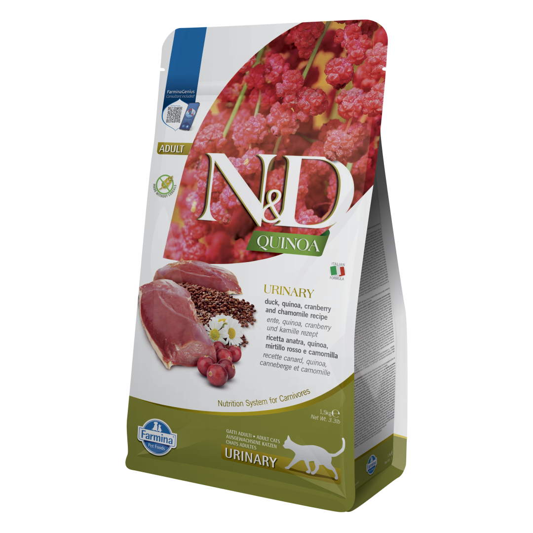 Farmina N&D Cat Quinoa Urinary Duck Sucha Karma z Kaczką Dla Kota