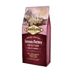 CARNILOVE CAT SALMON&TURKEY FOR KITTENS 6KG - sucha karma dla kociąt, łosoś i indyk