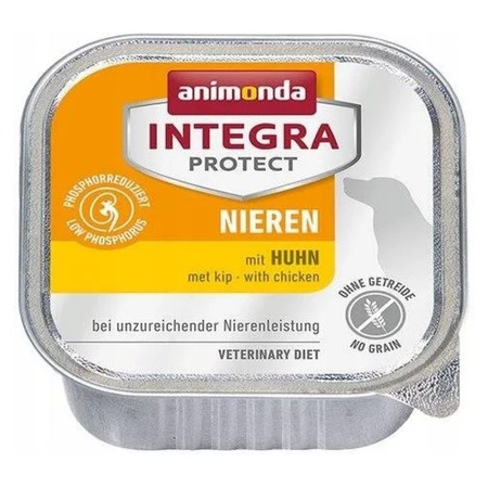 Animonda Integra Protect Nieren 11x150g Mokra Karma z Wieprzowiną i Kurczakiem Dla Psów z Niewydolnością Nerek