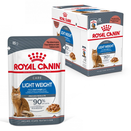 ROYAL CANIN Light Weight Care 12x85g Karma Mokra Dla Kotów z Tendencją Do Nadwagi Sos