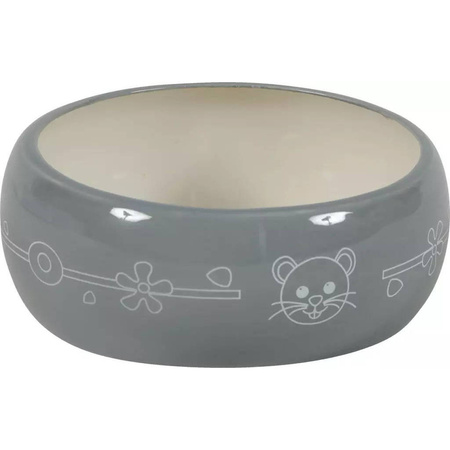 ZOLUX Miska ceramiczna dla gryzonia 300 ml Szara