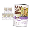 Raw Paleo Duck&Boar Puppy Duoprotein 6x400g Mokra Karma Dla Szczeniąt z Kaczką i Dzikiem