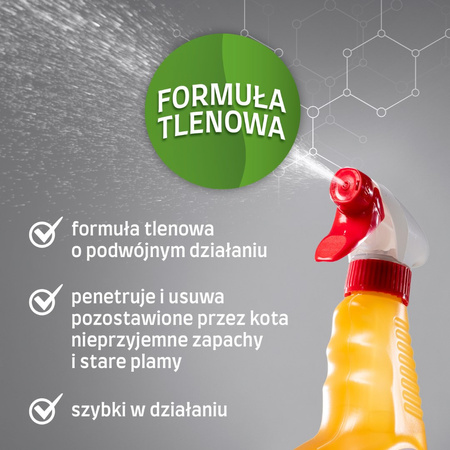 Natures Miracle Set-In Oxy Płyn Do Usuwania Starych Plam i Zapachów Kota 709ml