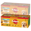 Pedigree Junior Wybór Smaków 80x100g Mokra Karma Dla Szczeniąt Wołowina Kurczak Jagnięcina Ryż W Galaretce