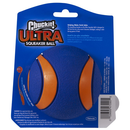 Chuckit Zabawka Dla Psa Ultra Squeaker Ball X-Large Piłka Do Aportowania Z Piszczałką Rozmiar XL