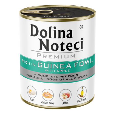 Dolina Noteci Premium Mix 7 Smaków 8x800g Mokra Karma Dla Psa z Kurczakiem Dorszem Dziczyzną Królikiem Pstrągiem Wołowiną i Perliczką