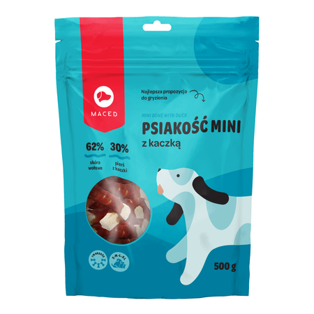Maced Przysmak Dla Psa Gryzak Psiakość Mini Z Kaczką 500g