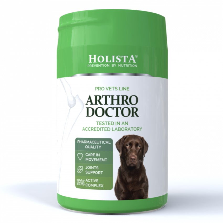 Holista Arthro Doctor Kolagen Wieprzowy Dla Psa Wsparcie Prawidłowego Funkcjonowania Układu Kostno-Stawowego