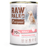 Raw Paleo Adult Monoprotein 400g Mokra Karma Dla Psa  z Wieprzowiną