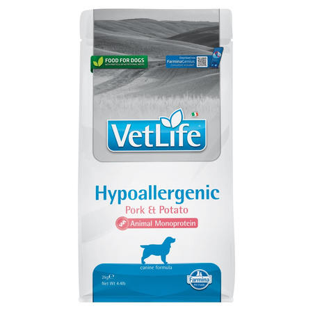 Farmina Vet Life Hypoallergenic 1,5kg Hipoalergiczna Sucha Karma Dla Dorosłych Psów