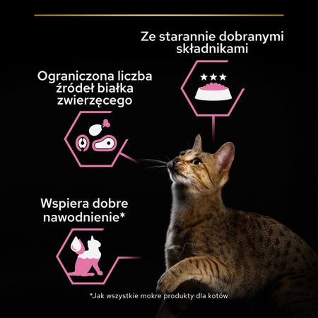 Purina Pro Plan Adult Delicate 12x85g Mokra Karma Dla Kota Mus Z Indykiem