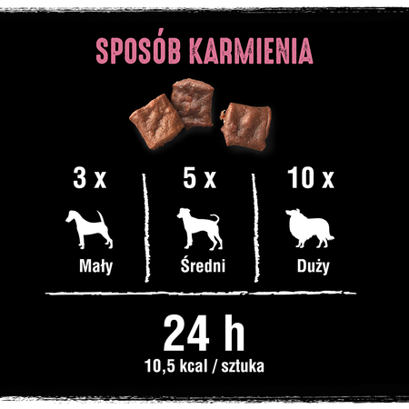 CRAVE z Łososiem 55g Kosteczki - bezzbożowy przysmak dla psa