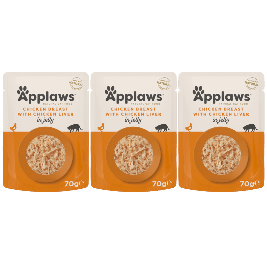 Applaws Cat Mokra Karma Dla Kota 70g Pierś Z Kurczaka z Wątróbką w Galaretce