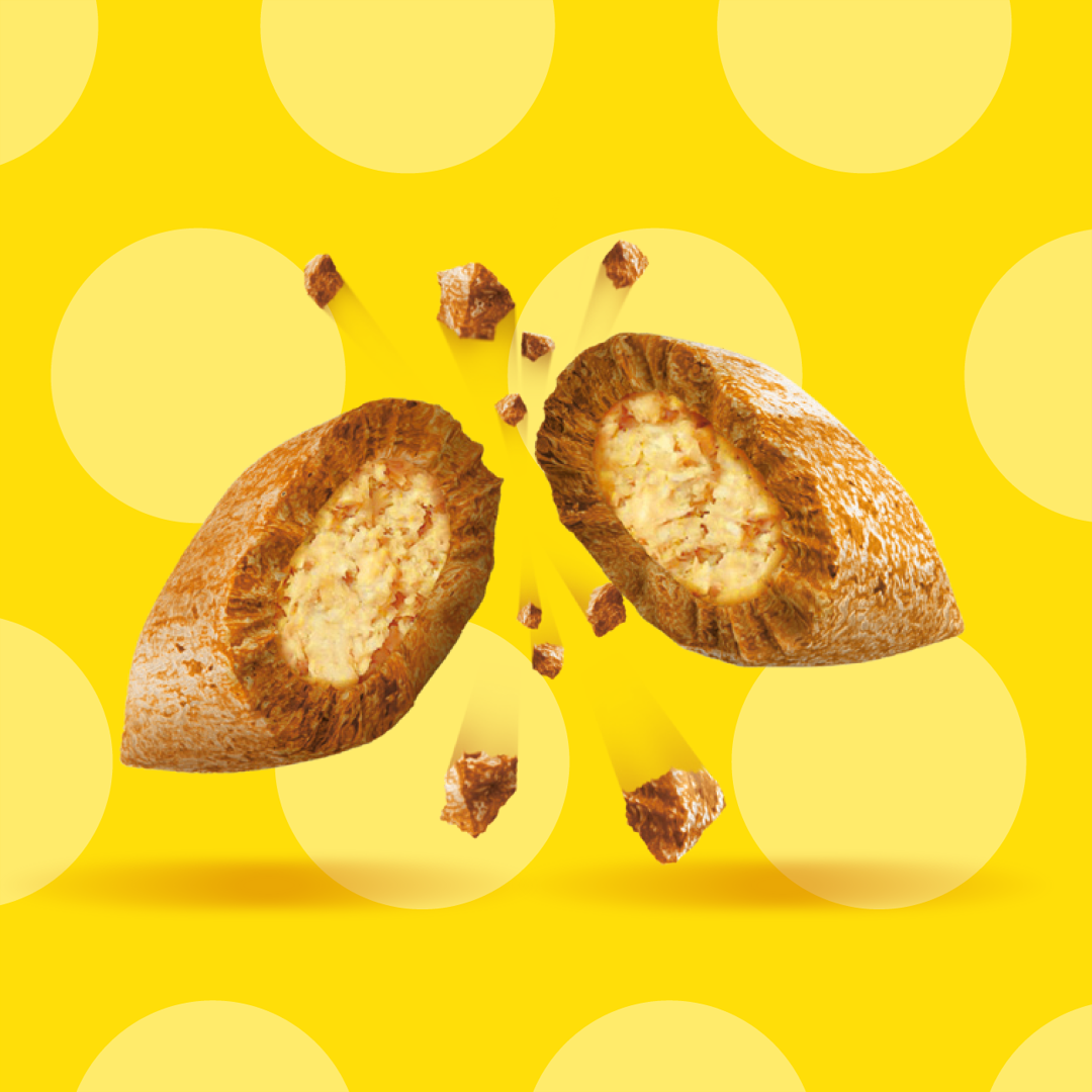 Dreamies Chrupiące Przysmaki Dla Kota Z Kremowym Nadzieniem Mix Smaków