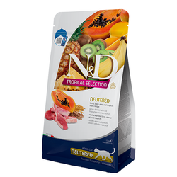 Farmina N&D Tropical Neutered 1,5kg Sucha Karma Z Jagnięciną Dla Kotów Po Zabiegu Kastracji
