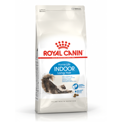 Royal Canin Indoor Long Hair 10kg Karma Sucha Dla Kotów Dorosłych Długowłosych Przebywających Wyłącznie W Domu