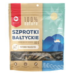 Maced Szprotka Bałtycka 85g Przysmak dla Psa 100% Natura