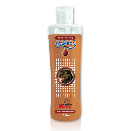 SUPER BENO PREMIUM mokry szampon do SIERŚCI CIEMNEJ 2x 200ml