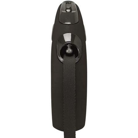 Flexi New Classic M 5m Smycz automatyczna, dla psów do 25kg, Czarny