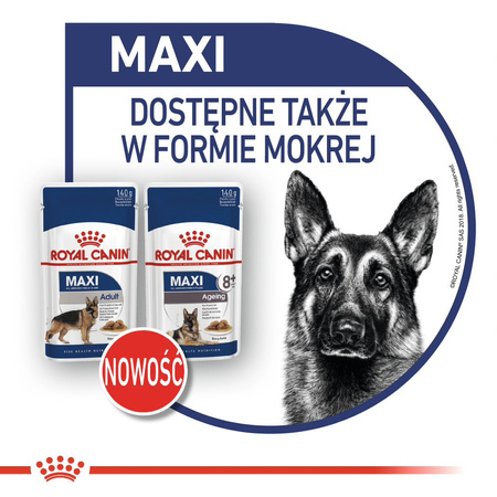 ROYAL CANIN Maxi Adult 2x15kg karma sucha dla psów dorosłych do 5 roku życia ras dużych