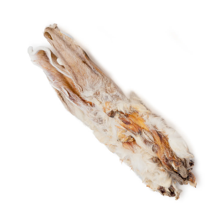 Uniszki Ucho Królicze Z Futrem 2szt. Naturalny Przysmak Dla Psa