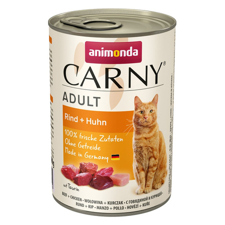 Animonda Carny Adult 12x400g Mokra Karma Dla Dorosłych Kotów Mix Smaków