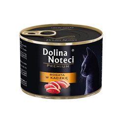 Dolina Noteci PREMIUM 185 g bogata w kaczkę Mokra karma dla kota