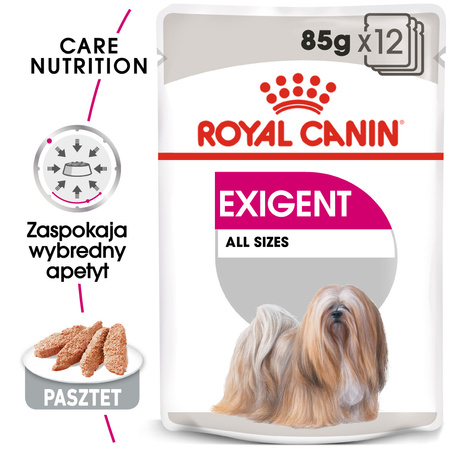 Royal Canin CCN Exigent 85g Karma Mokra Pasztet Dla Wybrednych Psów Dorosłych