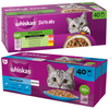 Whiskas Adult 80x85g Mokra Karma Dla Kota Tasty Mix Wybór Szefa Kuchni W Sosie + Rybne Przysmaki W Galaretce