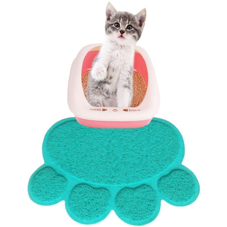 Mata pod Miski Kuwetę dla Psa Kota Wodoodporna Antypoślizgowa