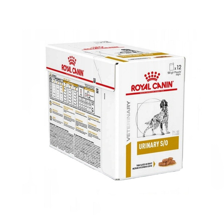 Royal Canin Veterinary Urinary S/O 48x100g Mokra Karma W Sosie Dla Psów Na Kamienie Struwitowe