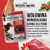 Wiejska Zagroda Monobiałkowa Mokra Karma Dla Psa z Wołowiną 24x400g