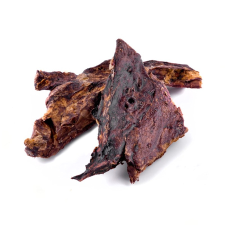 MACED Płuca Wołowe 100g - Suszony Przysmak dla Dorosłego Psa, Żwacze